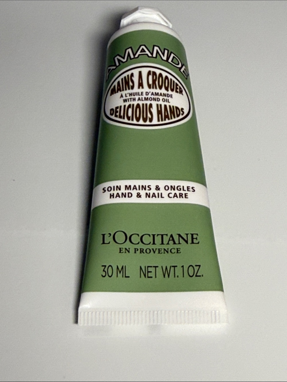 L'Occitane Almond Hand & Nail Cream -  Travel Size, new
